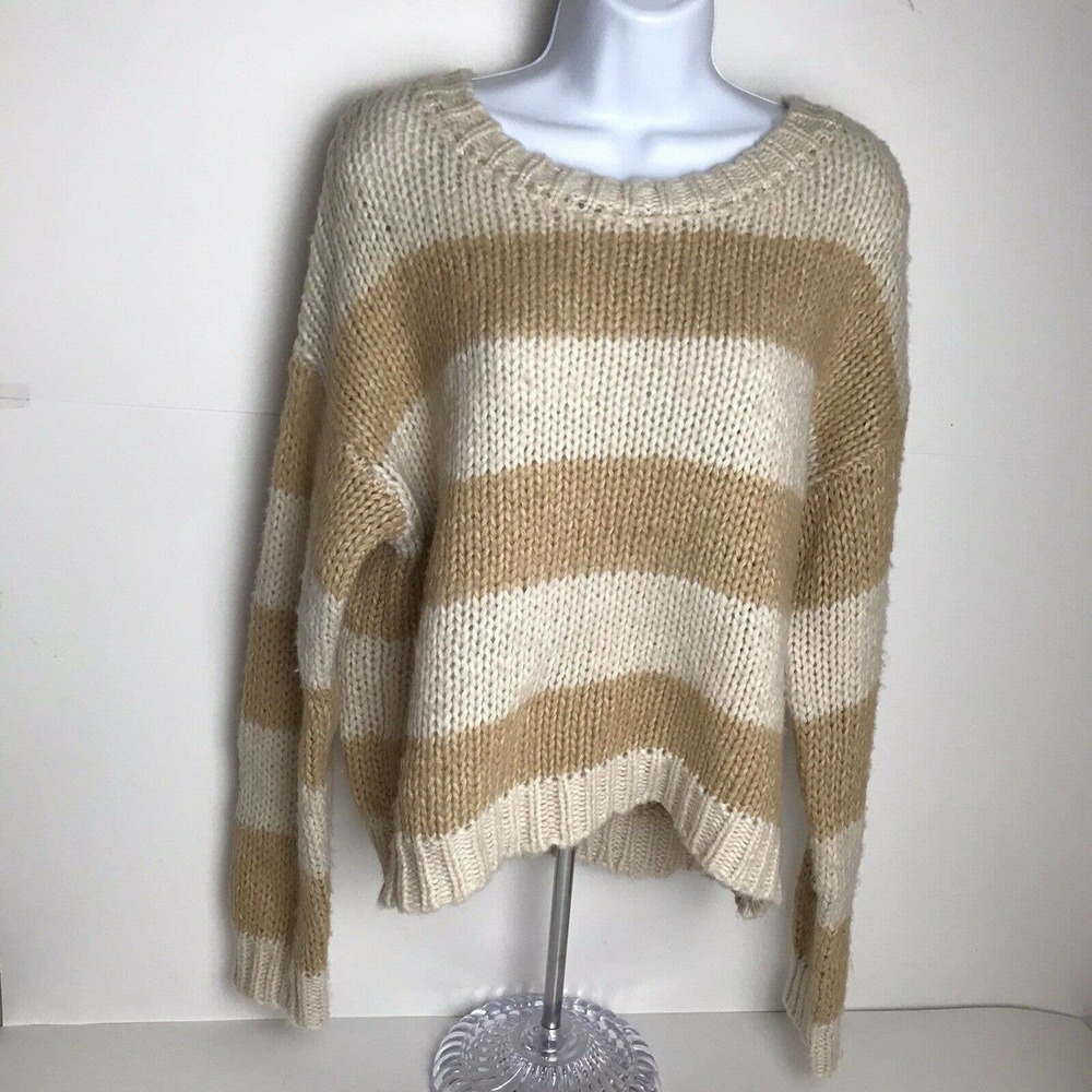 Hiatus Crew Neck Striped Sweater